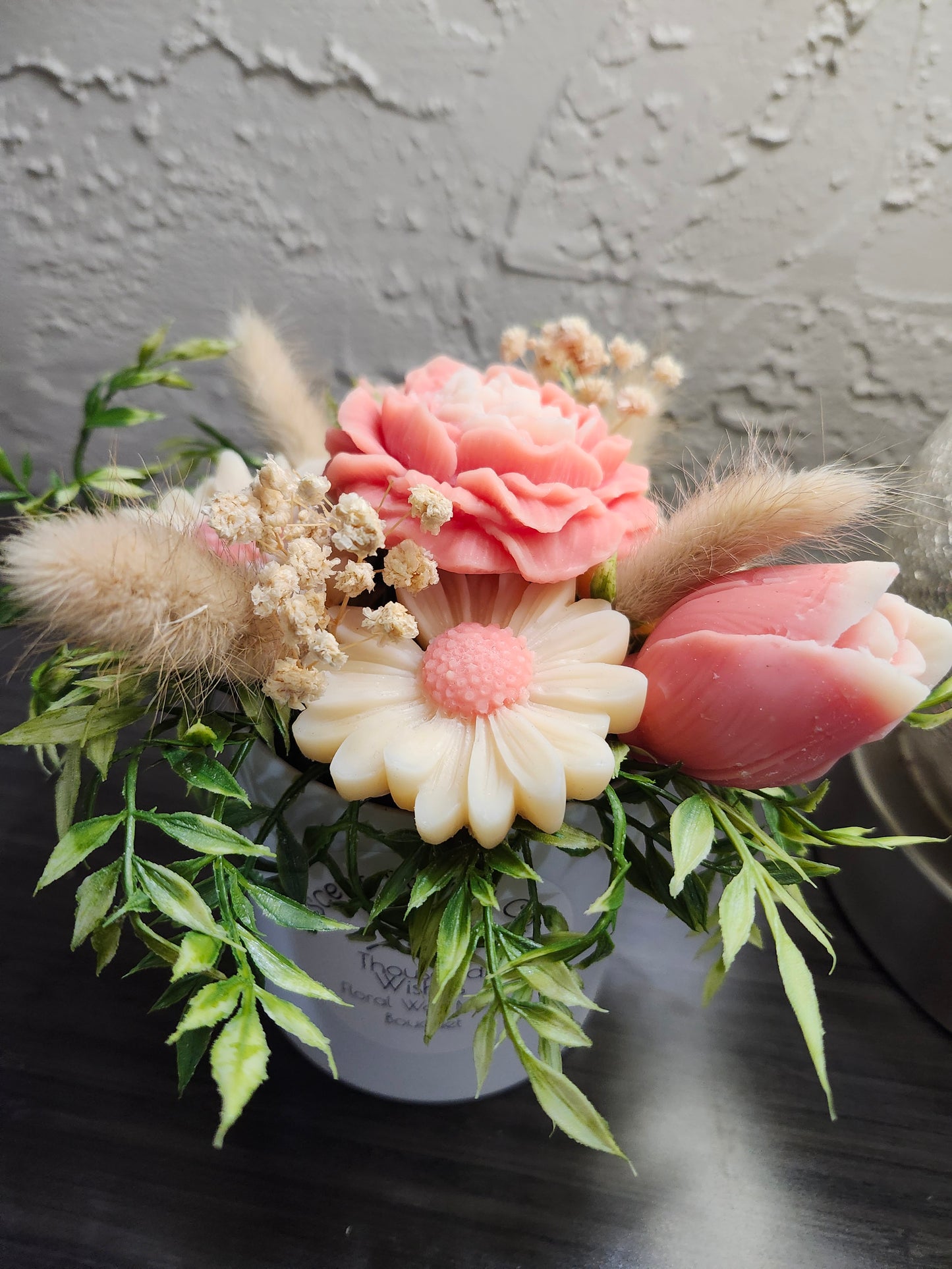 Peachy Pink Mixed Bouquet