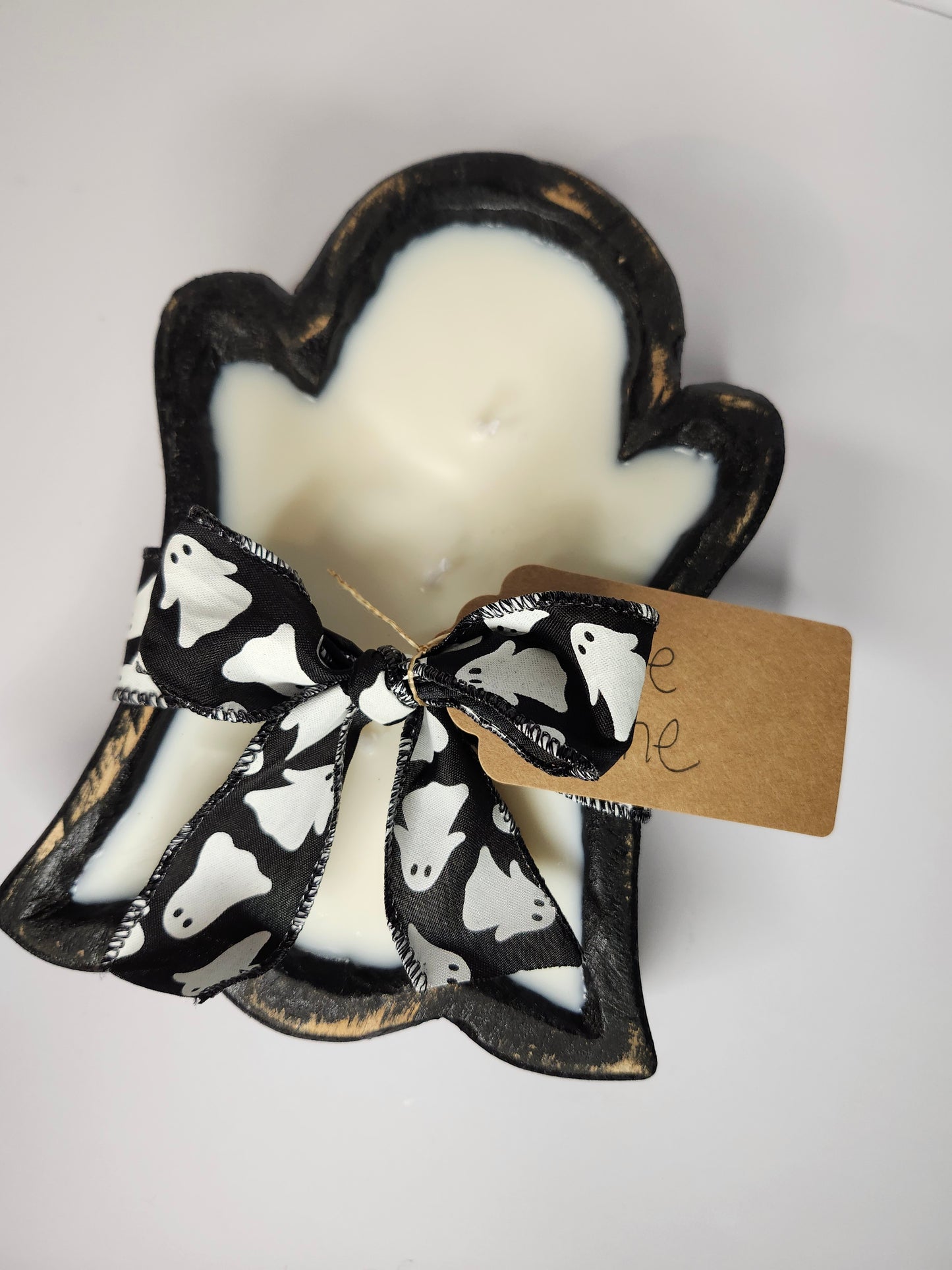 Ghosty Doughbowl Candle