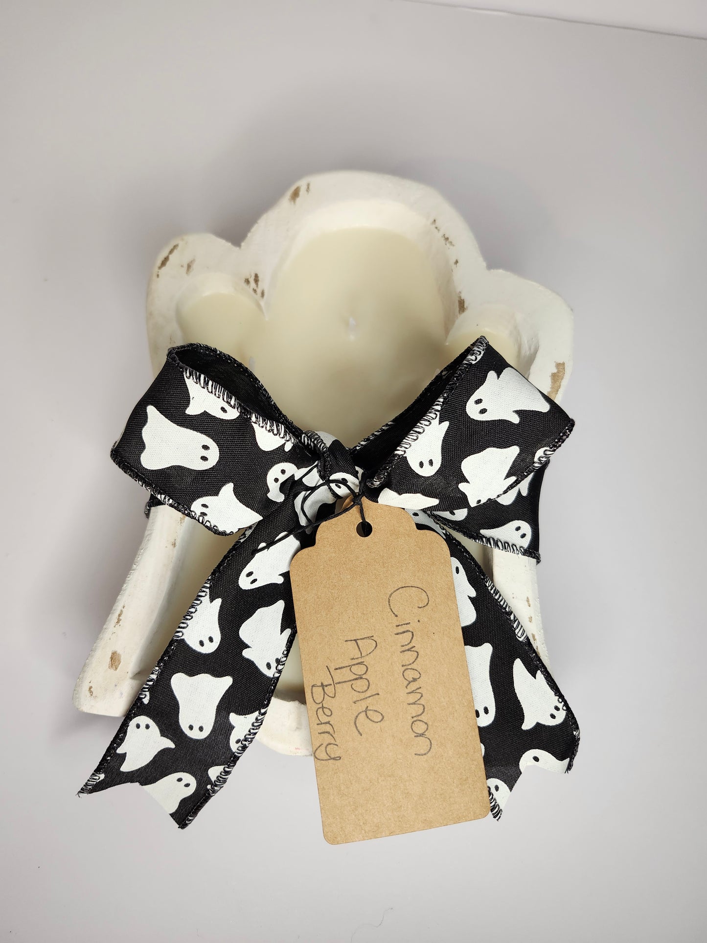 Ghosty Doughbowl Candle