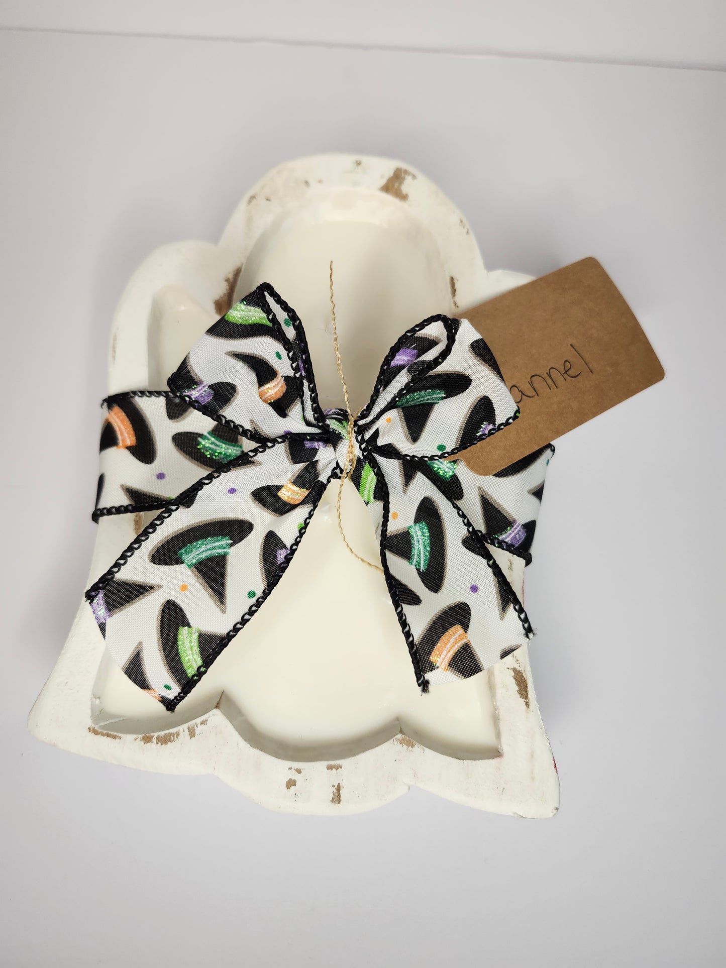 Ghosty Doughbowl Candle