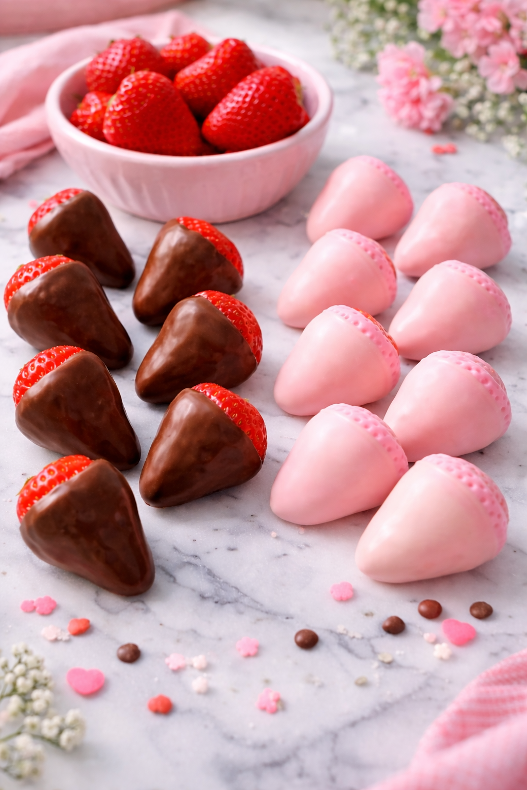 Chocolate Covered Strawberries Wax Melts 5oz