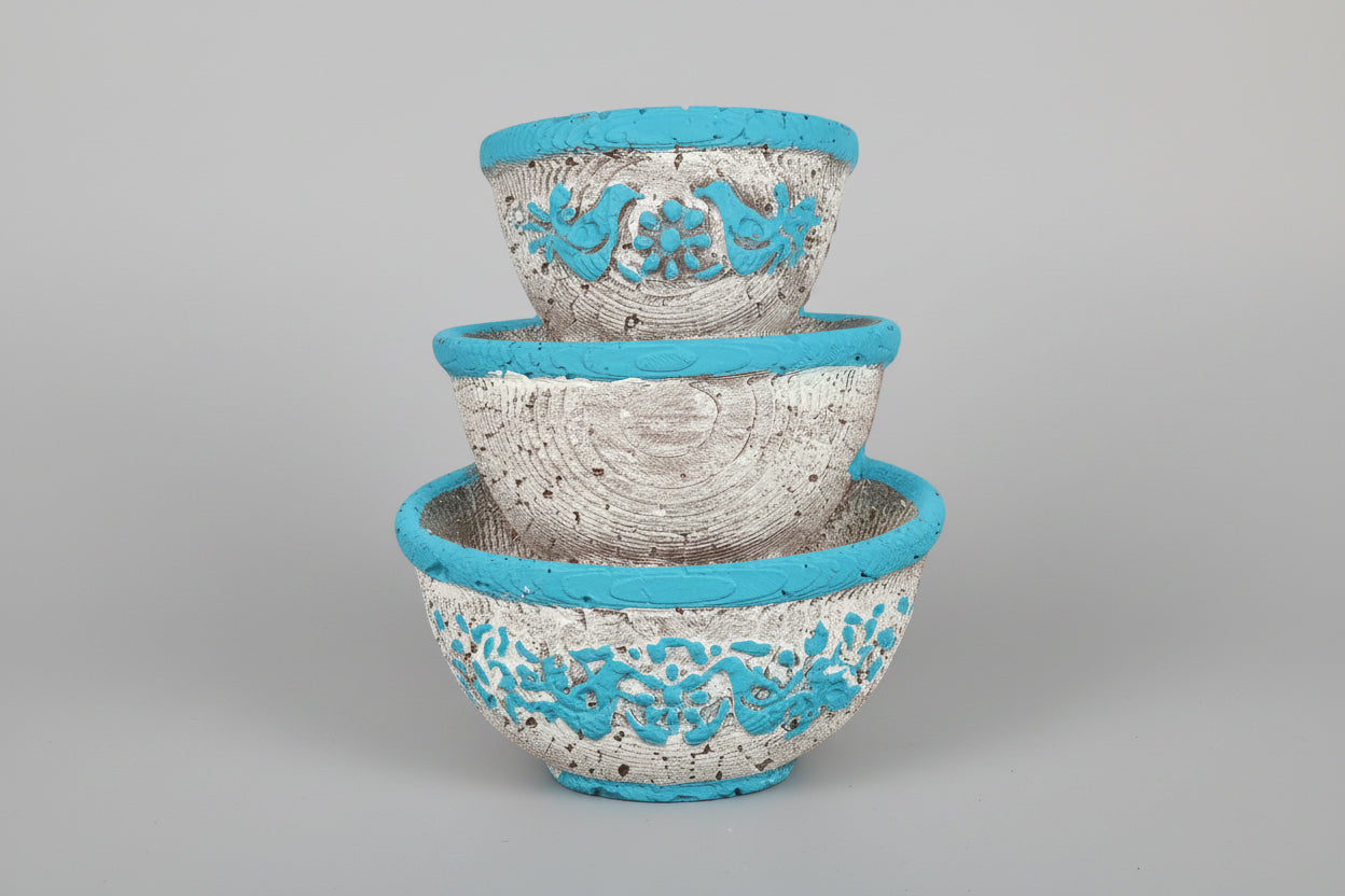 Antique Stacked Bowl Freshie