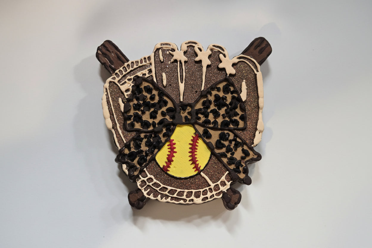 Animal Print Bow Glove