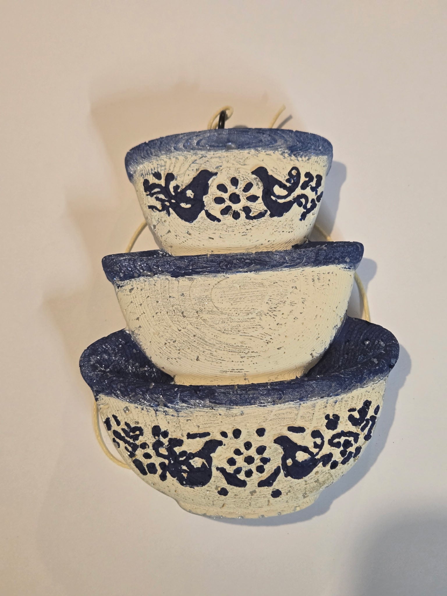 Antique Stacked Bowl Freshie